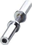 O'live Fitness O'live Elite Verstelbare Dumbbell Zilver 2.8 x 120 cm
