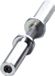 O'live Fitness O'live Elite Verstelbare Dumbbell Zilver 2.8 x 120 cm