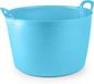 Plasticforte Flexibele kuip of emmer - blauw - 75 liter - stevig kunststof - 58 x 55 cm