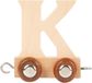Small Foot Houten Lettertrein - K - Naturel