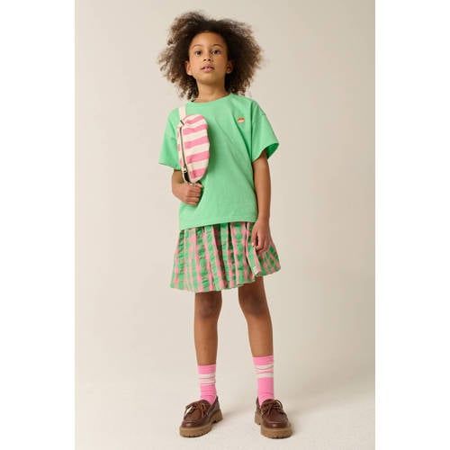 Tumble 'n Dry T-shirt groen Meisjes Katoen Ronde hals Effen - maat 98