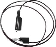 Mueller Electric BU-2030-A-60-0 Meetsnoer Bananenstekker 4 mm Krokodilklem 1.5 m Zwart 1 stuk(s)