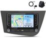 Seat Autoradio met Carplay voor Seat Leon 1P1 (2005-2011), inclusief camera, microfoon, Android Auto, GPS-navigatie, RDS, stuurwielbediening, 2+64GB opslag, DAB+ en Bluetooth