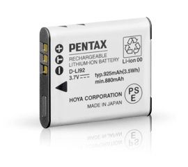 Pentax D-LI92 Camera Battery