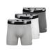 New Balance Short Boxer Mesh 5" No Fly Pack de 3 - Gris/Blanc/Noir, pointure Large