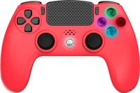 Freaks & Geeks Draadloze Controller - Rood - PS4/PC