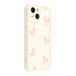 Coque TPU antichoc élégante iPhone 13 avec bords relevés - Blanche / arc