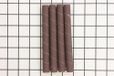 Jet 575901 6 inch lange aluminiumoxide harde schuurhuls 1/2 inch diameter 60 korrel (4 mouwen)