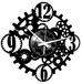 Instant Karma Clocks Wandklok van vinyl grammofoonplaatklok Gothic Steampunk motief