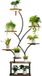 Vevor Plantenstandaard met Kweeklampen, 8-Laags Plantenplank, Bloemenstandaard, 3 Timers en 10 Helderheidsniveaus, Bloemenrek Als Decoratie voor Woonkamer en Balkon, 920x310x1575 mm