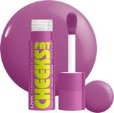 NYX Professional Make Up Fat Cheeks Blueberry Burst Blush - Vloeibare Formule - Blijft tot 12 uur lang zitten - 8ml