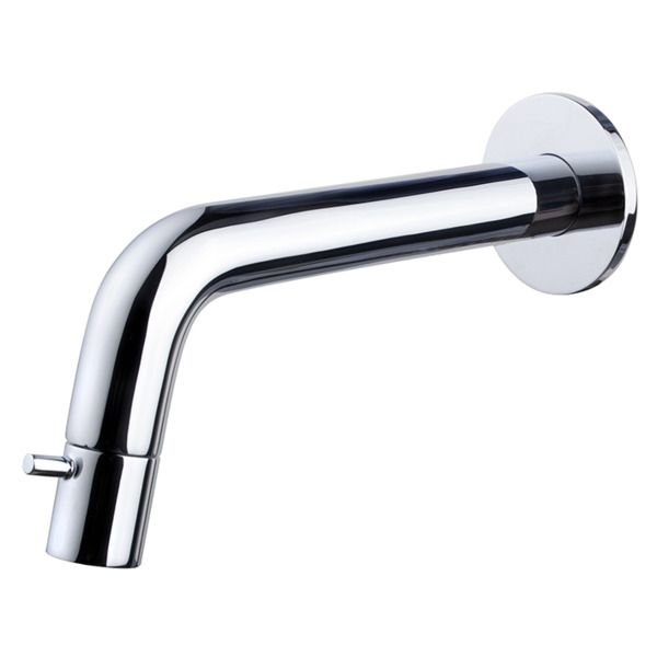 Wiesbaden Sophia Toiletkraan Muurbevestiging Inkortbaar 12.9-20.5cm Chroom 22.3760