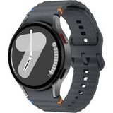 Strap-it Samsung Bracelet ondulés Samsung Galaxy Watch 4 44mm 7 - 44mm (graphite)