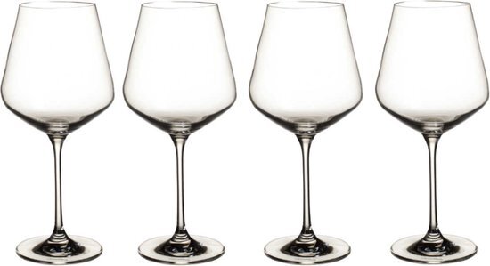 Villeroy & Boch La Divina rode wijnglas 47 cl set van 4