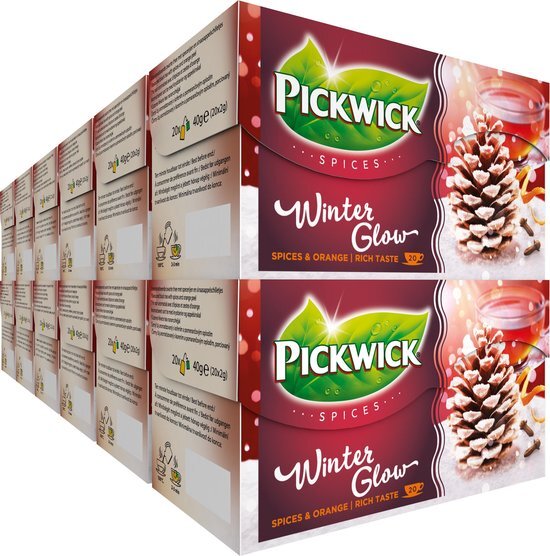 Pickwick thee DELICIOUS SPICES Seasons Winterglow 20 x 2 gram