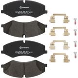 BREMBO Bremsbelagsatz, Scheibenbremse P44024