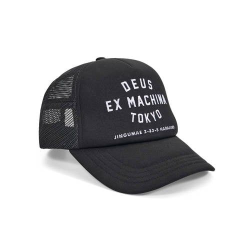 Deus Ex Machina pet Harajuku Address zwart