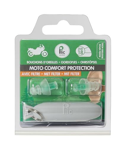 Motoroordopjes 'COMFORT-BESCHERMING' - Gehoorbescherming 18 dB - Herbruikbaar