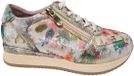 Laura Vita Gycmo 58 Vert Sneakers Dames Leer Multi Bloem - Maat 38