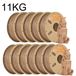 PLA filament bois pour imprimante 3D - 1,75 mm - 11 kg - Couleur bois clair