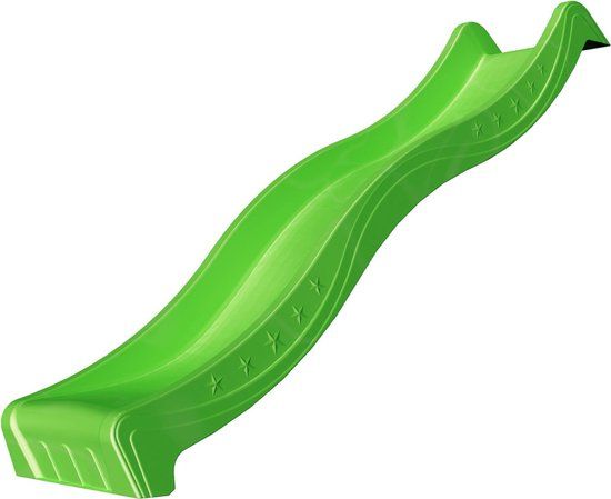 Intergard Glijbaan tuin groen 265cm voor houten speeltoestellen
