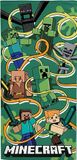 Minecraft BrandMac Minecraft Strandlaken Funtage 70 x 140 cm - katoen