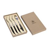 Laguiole FORKS TWISTED PAKKAWOOD MIRROR 4 PCS