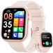 Hwagol Smartwatch Dames Heren Beantwoorden/Bellen, 1,85''HD Smartwatch met Hartslag/SpO2/Slaapmonitor, Fitnesshorloge voor 140+ Sportfitnesshorloge, Activiteitstracker voor Android iOS