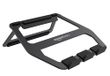 Amazon Basics Laptopstandaard, opvouwbaar, van aluminium, voor laptops tot 38 cm (15 inch), zwart