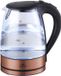 Lentz 74127 Waterkoker - 1.7 liter - 2200 Watt - Glas - Blauw