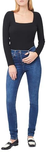 Caroll Damesbroek - Blauw - Maat 38