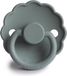 FRIGG Fopspeen Daisy maat 1 - 0-6 maanden - French Gray - Natuurrubber