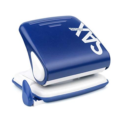 Sax Perforator Blauw 25 vel 2-gaats