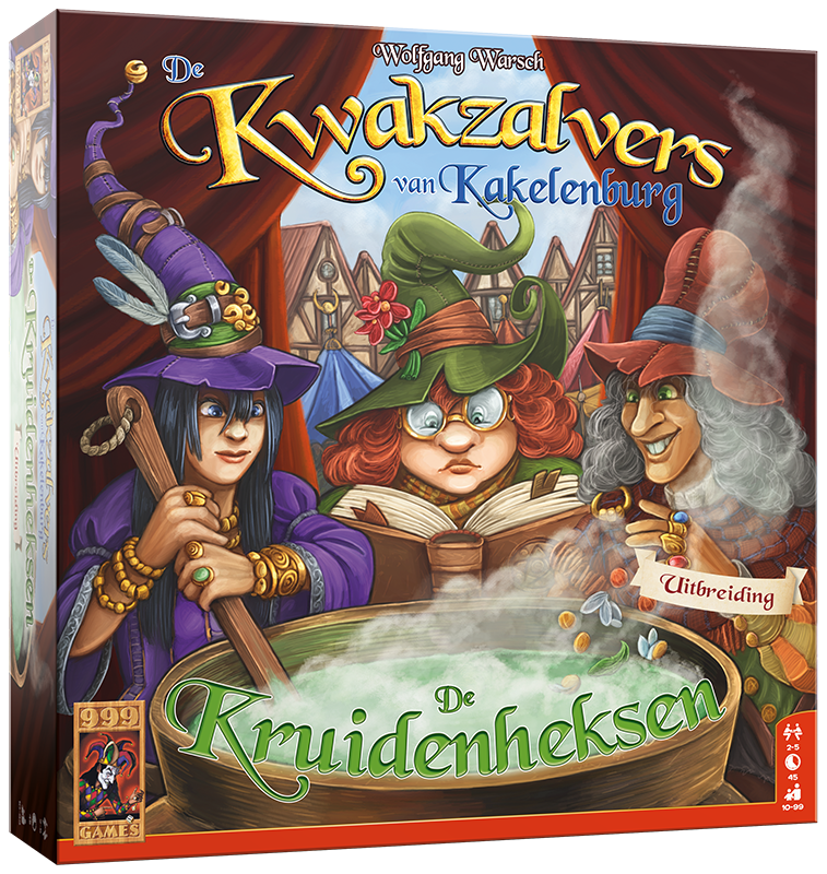 999 Games De Kwakzalvers van Kakelenburg - De Kruidenheksen