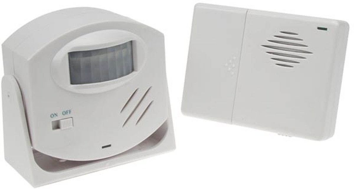 Velleman HAM25 Sonnette d'alarme a detection de mouvement pir