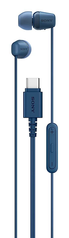 Sony IER-EX15C In-ear USB-C Oordopjes met Microfoon - Blauw