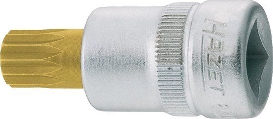 Hazet - Bitdop veeltand 3/8 " M5