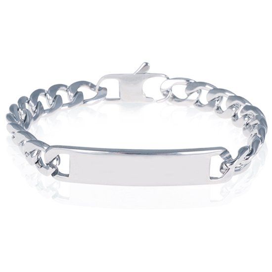 Mendes Heren armband Mendes Edelstaal Gourmet ID - 20cm