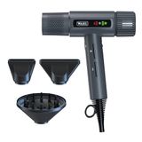 Wahl Vanquish grijze haardroger met 3 magnetische accessoires