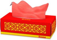 Renova Red Label Zakdoeken, rood, 80 stuks