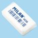 Doos MILAN Doos met 36 CNM4036 gum voor het wissen van potloden Grafietkleur wit