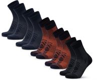 DANISH ENDURANCE Wandelsokken - Lichte Merino Wol Sokken met Blaarbescherming - Unisex - 5 Paar - Maat 39-42