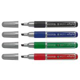 Stanger Silverline 712514 Chissel Softgrip BK 1-4 mm, 4 stuks