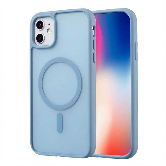 imoshion Color Guard Backcover geschikt voor MagSafe - Lichtblauw - iPhone 11