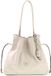 GUESS Karima Drawstring Tote Schoudertas Bone crème
