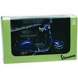 New Ray Vespa P200E 1978 Motorbike 42213 Trouw replica, schaal 1:12, The Cast, blauw