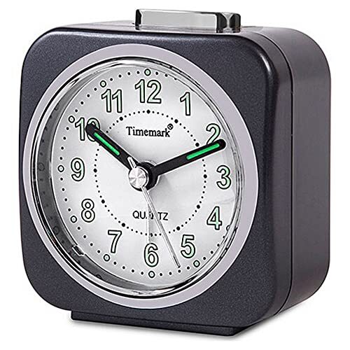 Timemark Analoge wekker grijs (9 x 8 x 5 cm) (Referentie: S6503178)