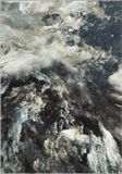 Safavieh Abstract Indoor Geweven Vloerkleed, Glacier Collectie, GLA123, Blauw & Multi, 160 X 229 cm
