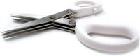 Prosperplast Kruidenschaar - Wit - 13 cm - RVS