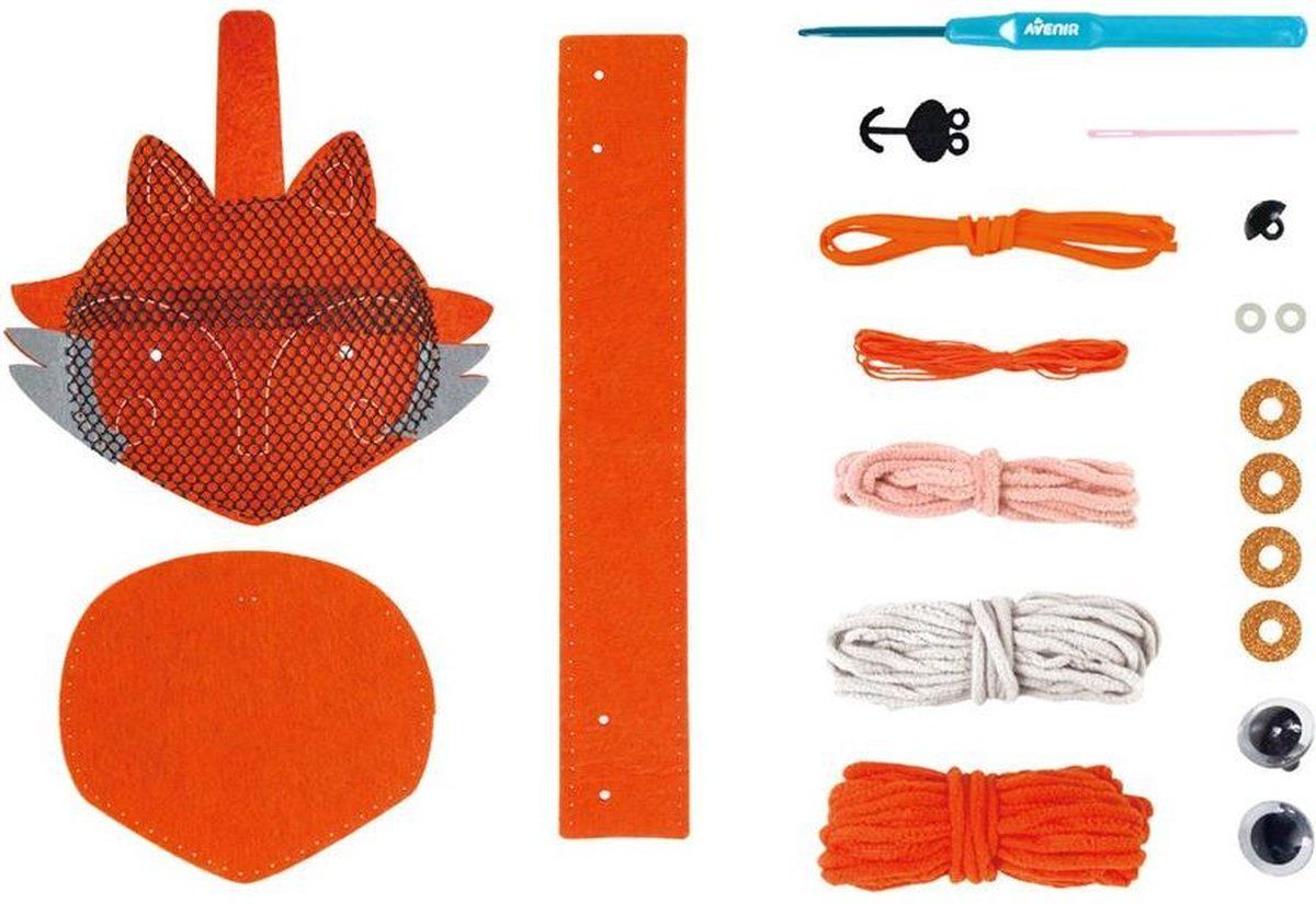 Avenir Naaiset voor kinderen - vos - 16 cm